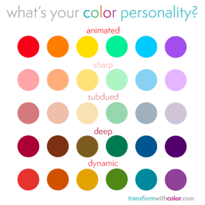 whats your color personality
