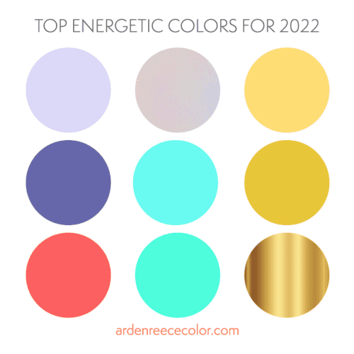 The Top 7 Energetic Colors for 2022 • Arden Reece, Color Mystic